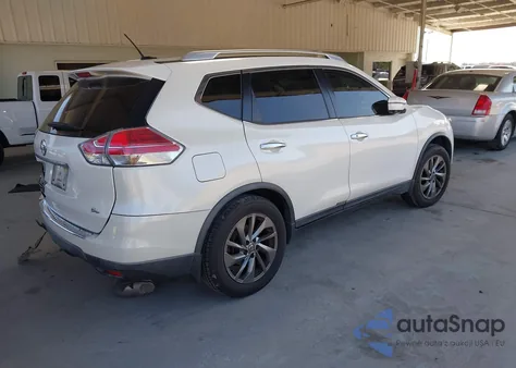 2016 Nissan Rogue Sl из США, поврежденный, VIN KNMAT2MTXGP668207